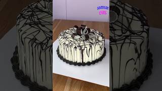 Beautiful Chocolate Cake shorts cake cakedecorating cakedesign cakedecorating birthdaycake [upl. by Arytas]