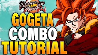 Dragon Ball Fighterz Gogeta SS4 Combos  DBFZ Gogeta SS4 Combo Tutorial Daryus P [upl. by Par]