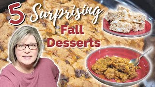 5 EASY Thanksgiving Desserts that will SURPRISE you and FLY off your dinner table [upl. by Whalen]