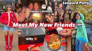 VLOG  3 Days in My Life  New friends 👭 Birthday Party 🎂🥳Girls day out 🇳🇱 [upl. by Anikahs]