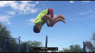 How To Do A Frontflip On A Trampoline For Beginners [upl. by Ricketts]