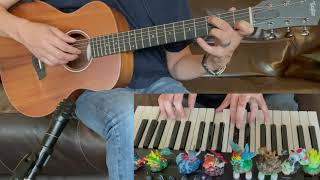 Skylanders Theme  Acoustic Guitar amp Keyboard [upl. by Irihs]