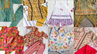 Beautiful Homemade Baby Girl Dress Design 2024  Baby Girl Shalwar Kameez Designs [upl. by Brebner213]