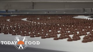 See How Hershey’s Kisses Are Made In The Sweetest Place On Earth  TODAY [upl. by Lobel]