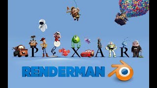 Pixar Renderman for Blender Iluminação Básica [upl. by Noxaj]