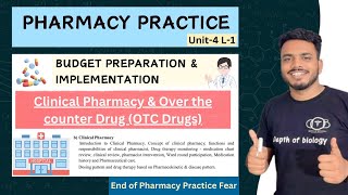 Budget Preparation amp implementation  Clinical pharmacy  Over the counter sales  Pharmacy practice [upl. by Ulyram]