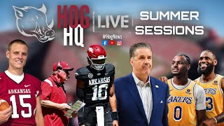 Hog HQ Live Ep 29 Ryan Malletts 1Year Anniversary 24 Razorback QB Room the NBA Draft amp More [upl. by Sweet]