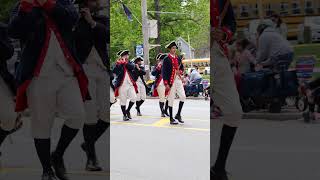 William Diamond Junior Fife and Drum Corp at the Holliston 300th Anniversary Parade history parade [upl. by Zolnay]