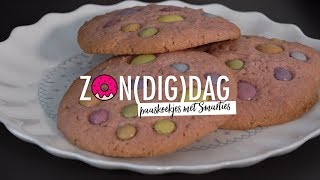 Zondigdag roze paaskoekjes met Smarties [upl. by Sacttler948]