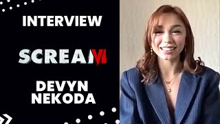 YEM Exclusive Interview  with Devyn Nekoda from Scream VI [upl. by Zechariah955]