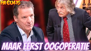 Johan Derksen bevestigt terugkeer in VI ‘Maar eerst oogoperatie’ [upl. by Lednyc661]