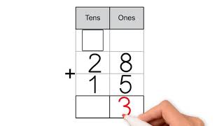 2Digit Addition with Regrouping [upl. by Ybroc]