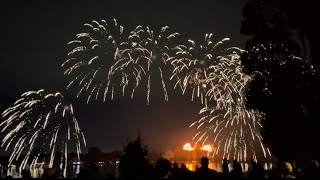 NEENAH RIVERSIDE PARK FIREWORKS JULY 4th 2024 [upl. by Hayyim]