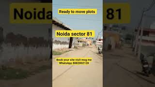 Noida sector 81 Freehold plots in Noida realestate property plots noida townshipproject plots [upl. by Japha648]