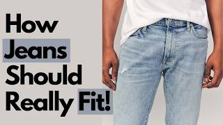 How To Style Mens Jeans – The Best Fits For Every Body Type [upl. by Barton]