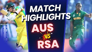 Australia vs South Africa Highlights  World Cup 2023  AUS vs RSA HIGHLIGHTS [upl. by Anirroc]