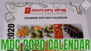 MERCURY DRUG DIAMOND EDITION 2020 CALENDAR [upl. by Gabi]