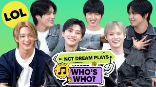 NCT DREAM Plays Whos Who [upl. by Mohkos]