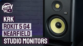 KRK Rokit 5 G4 4th Generation Nearfield Studio Monitors  Quick Look amp Overview [upl. by Amsirac]