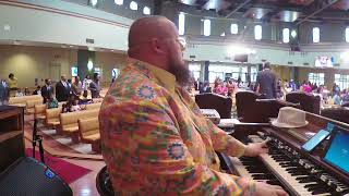 Glory To The Highest  GMS COGIC Easter Sunday  33124  Dan quotSpiffyquot Neuman on organ [upl. by Bobbye439]