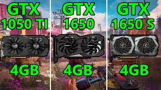 GTX 1050 TI vs GTX 1650 vs GTX 1650 SUPER  12 Games Tested on 1080P [upl. by Aromas]