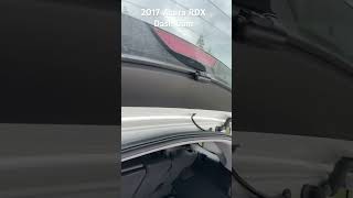 2017 Acura RDX Dash Cam [upl. by Anoiek]