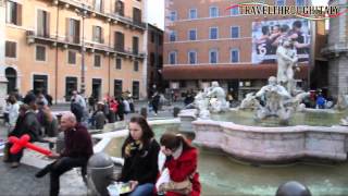 Piazza Navona Rome Italy [upl. by Schroeder]