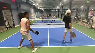 50 rec pickleball Brian Peck amp Jon Morales v Connor DuVally amp Matt Rumack pickleballamerica [upl. by Nnor]