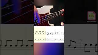 Black Sabbath  Paranoid Bass Cover bass basscoverwithtabs bassplayer bassscover [upl. by Barra]