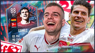 FIFA 22 HERO MARIO GOMEZ Squad Builder Battle 😍❤️🔥 [upl. by Refinne]