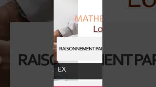 Raisonnement par contraposition  maths education [upl. by Leanatan]