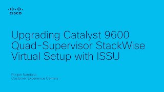 Upgrading Catalyst 9600 QuadSupervisor StackWise Virtual Setup with ISSU [upl. by Weihs686]