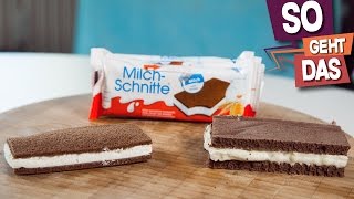 MILCHSCHNITTE einfach und BESSER selber machen [upl. by Tnecnivleahcim]