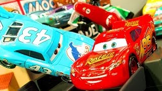 Cars Piston Cup 500 Race Track Ultimate Disney Pixar Cars2 Speed Stunts Crashes amp Smashes ToysRUs [upl. by Lorien961]