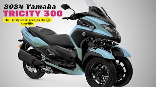 The Tricity 300 is ready to change your life  2024 Yamaha Tricity 300 [upl. by Jourdain]