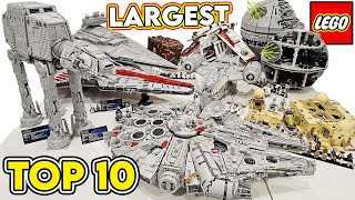 10 LARGEST LEGO STAR WARS SETS 2023 Edition [upl. by Furr]