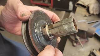 Wheel Horse lawn tractor modification fix Hack transmission clutch brake [upl. by Repinuj725]