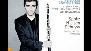 Dionysis Grammenos Debussy Spohr Nielsen  Debut recording [upl. by Meeker120]