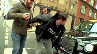 Bam Margera hit by a car in London [upl. by Nirre]