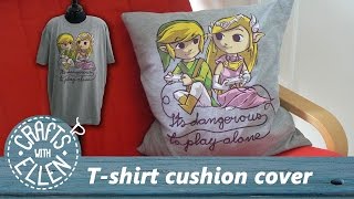 How To Make A Simple Cushion Cover  Sewing Tutorial [upl. by Adamok]