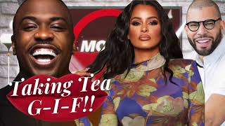 Armon Wiggins TAKES Tea GIF With Claudia Jordan After The Wiley Show DENIED the SPOT [upl. by Etteniotnna433]