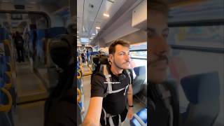 Como evitar PICKPOCKET no trem na EUROPA usando um cadeado de bicicleta shorts viagem [upl. by Ylsel60]