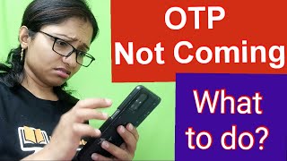 OTP Not coming After filling Form  What to do [upl. by Flavius]