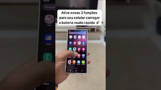 ⚠️ALERTA😱 ATIVE ESSAS 3 FUNÇÕES NO SEU CELULAR PARA CARREGAR EM POUCOS MINUTOS [upl. by Anbul]