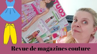 REVUE de Couture  couture actuelle extra elenacouturemodeamp travaux [upl. by Yemar146]