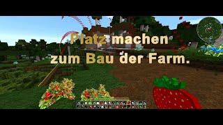 001  4 fache TimeLapse  Platz machen für die Farm bei Minecraft in HD [upl. by Alliuqat]