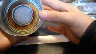 HOMEMADE STERNO STOVE Part1 [upl. by Anigroeg698]