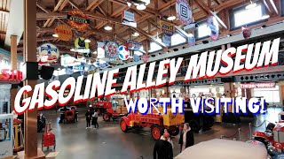 Gasoline Alley Museum A world of vintage cars gas pumps and retro memorabilia comes to life [upl. by Rednave]