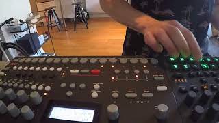 quotMy mind is goingquot Digitakt  Analog 4 Live TECHNO [upl. by Darnall]