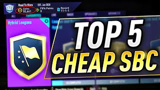 TOP 5 CHEAP SBCS TO COMPLETE FOR GUARANTEED PROFIT FIFA 21 ADVANCED SBCS [upl. by Heady]